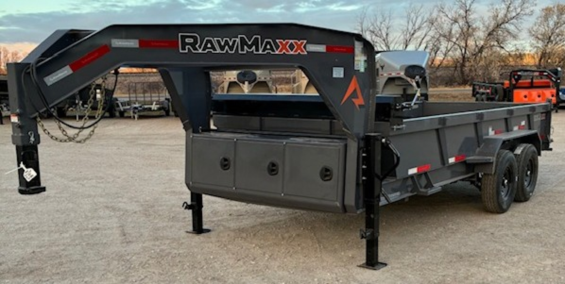 New 2026 RawMaxx LPX16GN14K Dump Trailer