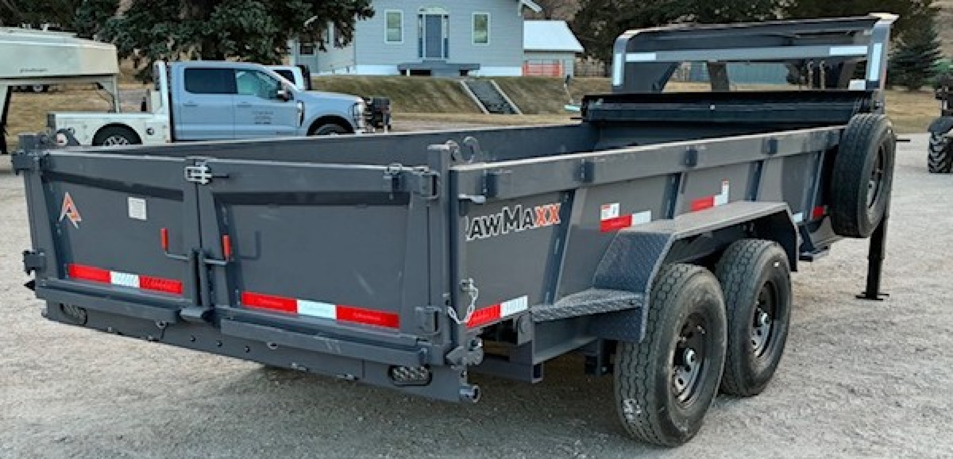 New 2026 RawMaxx LPX16GN14K Dump Trailer