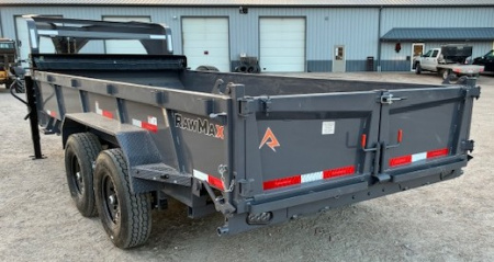 New 2026 RawMaxx LPX16GN14K Dump Trailer