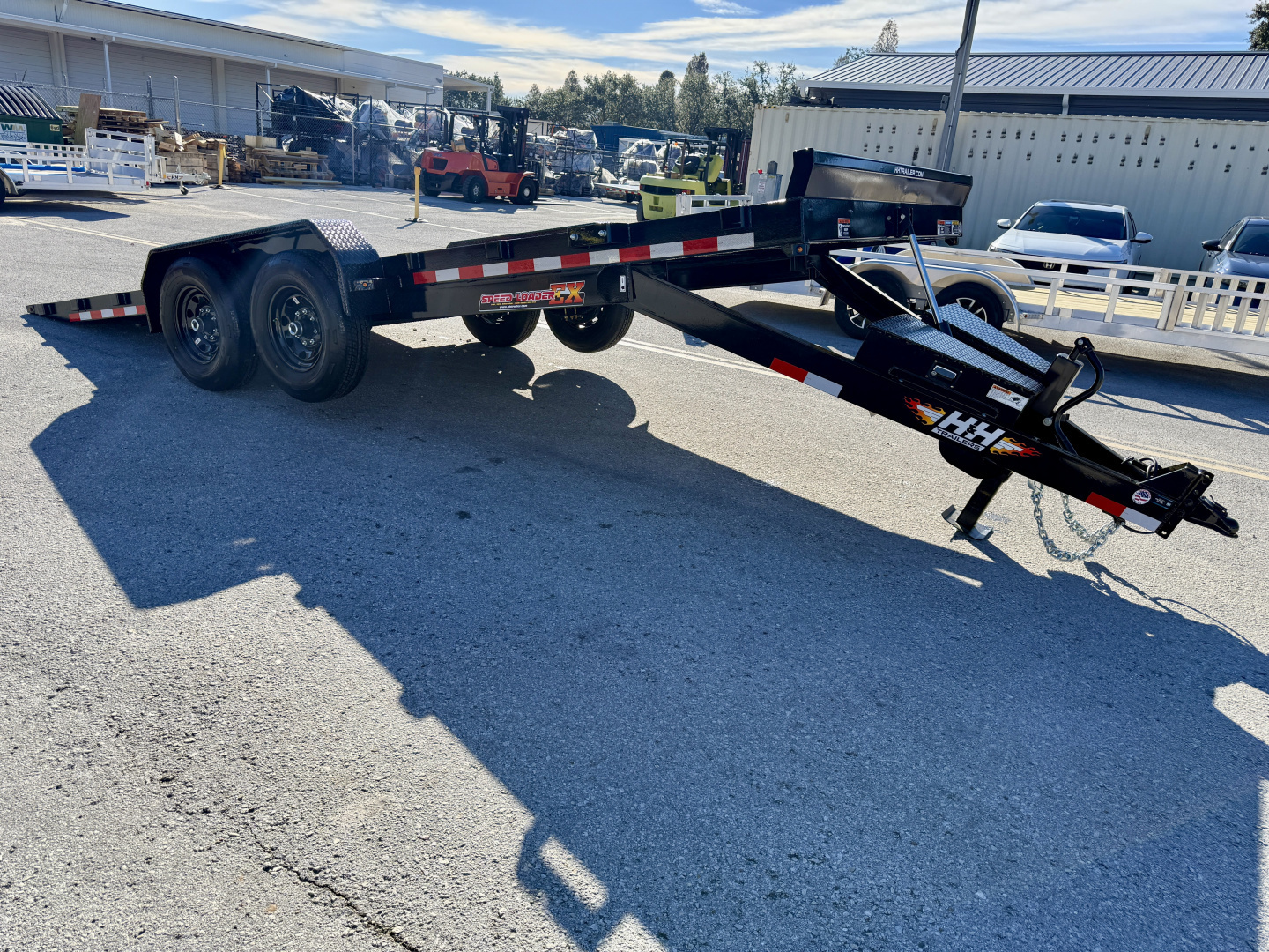 New 2026 H&H Trailers 82x20 Electric Speed Loader Car Hauler