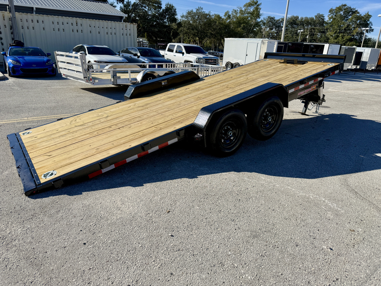 New 2026 H&H Trailers 82x20 Electric Speed Loader Car Hauler