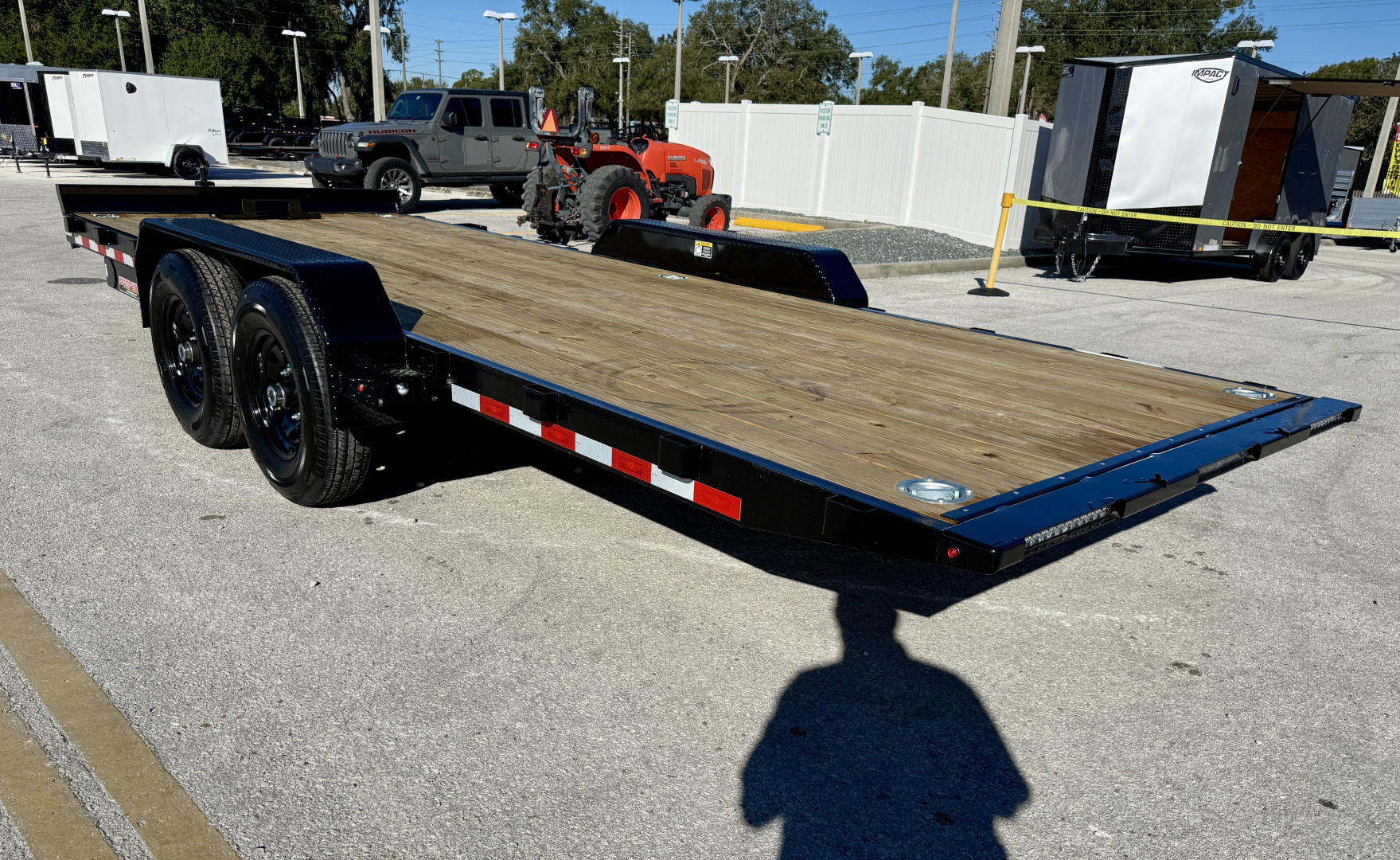 New 2026 H&H Trailers 82x20 Electric Speed Loader Car Hauler