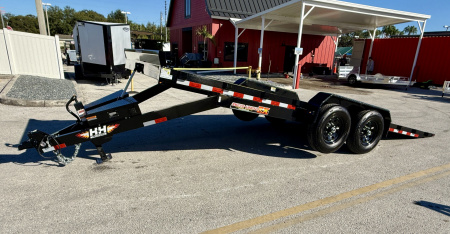 New 2026 H&H Trailers 82x20 Electric Speed Loader Car Hauler