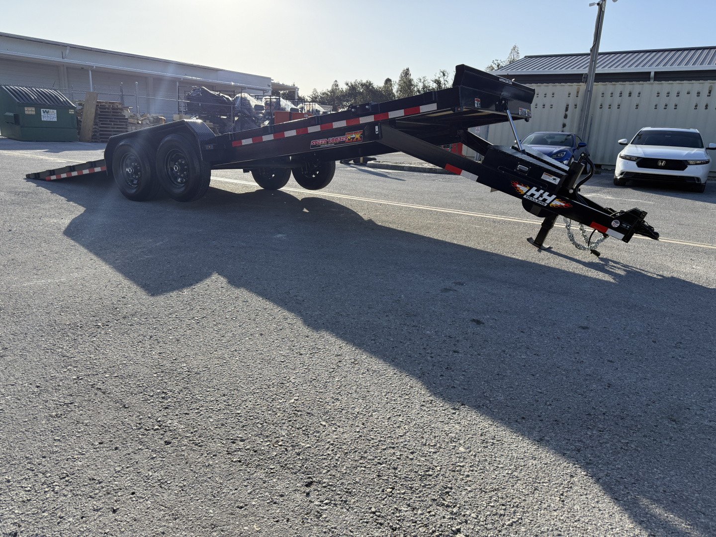 New 2026 H&H Trailers 82x24 Electric Speed Loader 14K Car Hauler