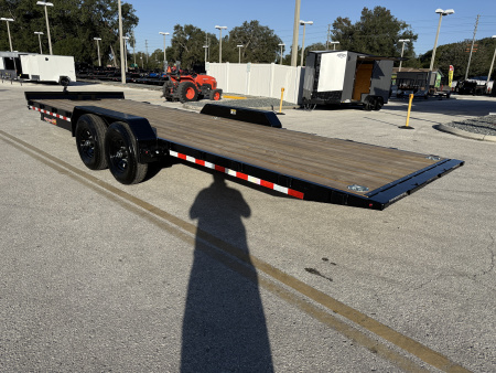 New 2026 H&H Trailers 82x24 Electric Speed Loader 14K Car Hauler