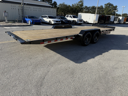 New 2026 H&H Trailers 82x24 Electric Speed Loader 14K Car Hauler