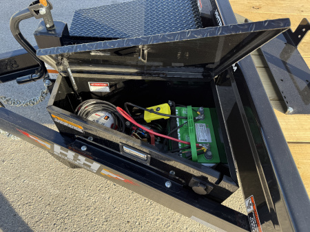 New 2026 H&H Trailers 82x24 Electric Speed Loader 14K Car Hauler