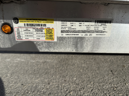 New 2026 H&H Trailers 82x16 Aluminum 7K ATV Utility Trailer