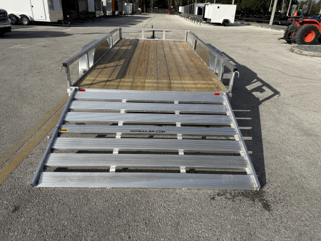 New 2026 H&H Trailers 82x16 Aluminum 7K ATV Utility Trailer