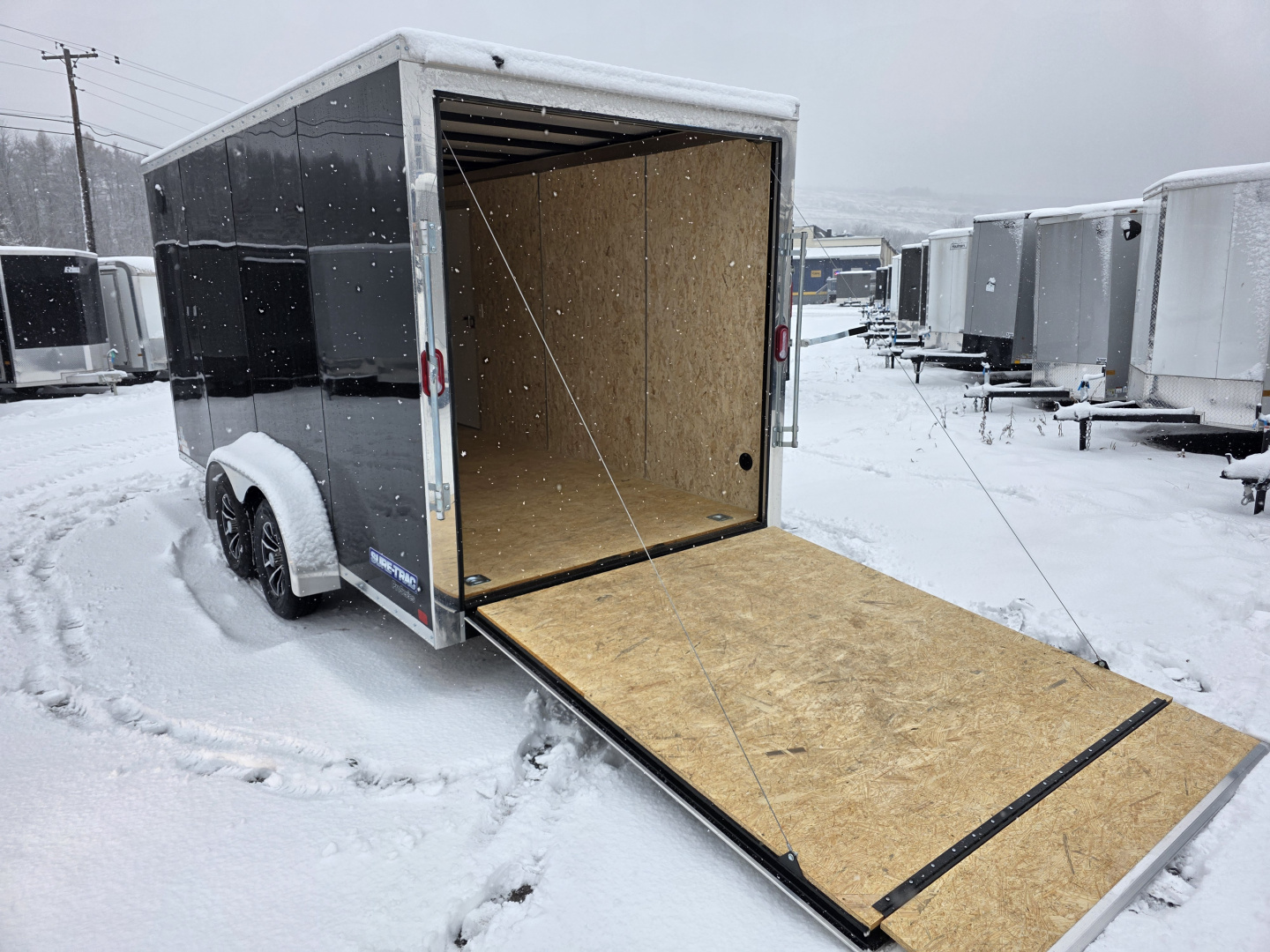 New 2026 Sure-Trac PRO SERIES 7X16 7K Cargo / Enclosed Trailer