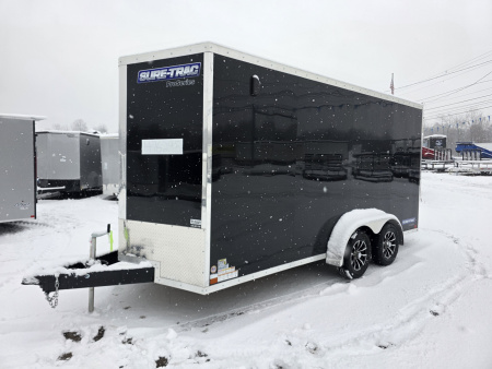 New 2026 Sure-Trac PRO SERIES 7X16 7K Cargo / Enclosed Trailer