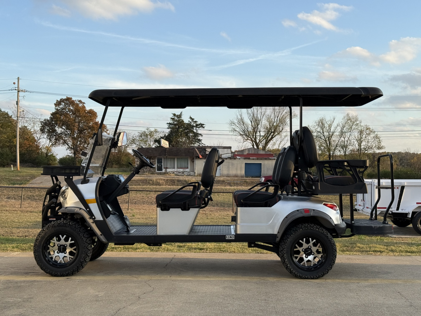 Used 2023 KANDI 6 Seat Electric Golf Cart