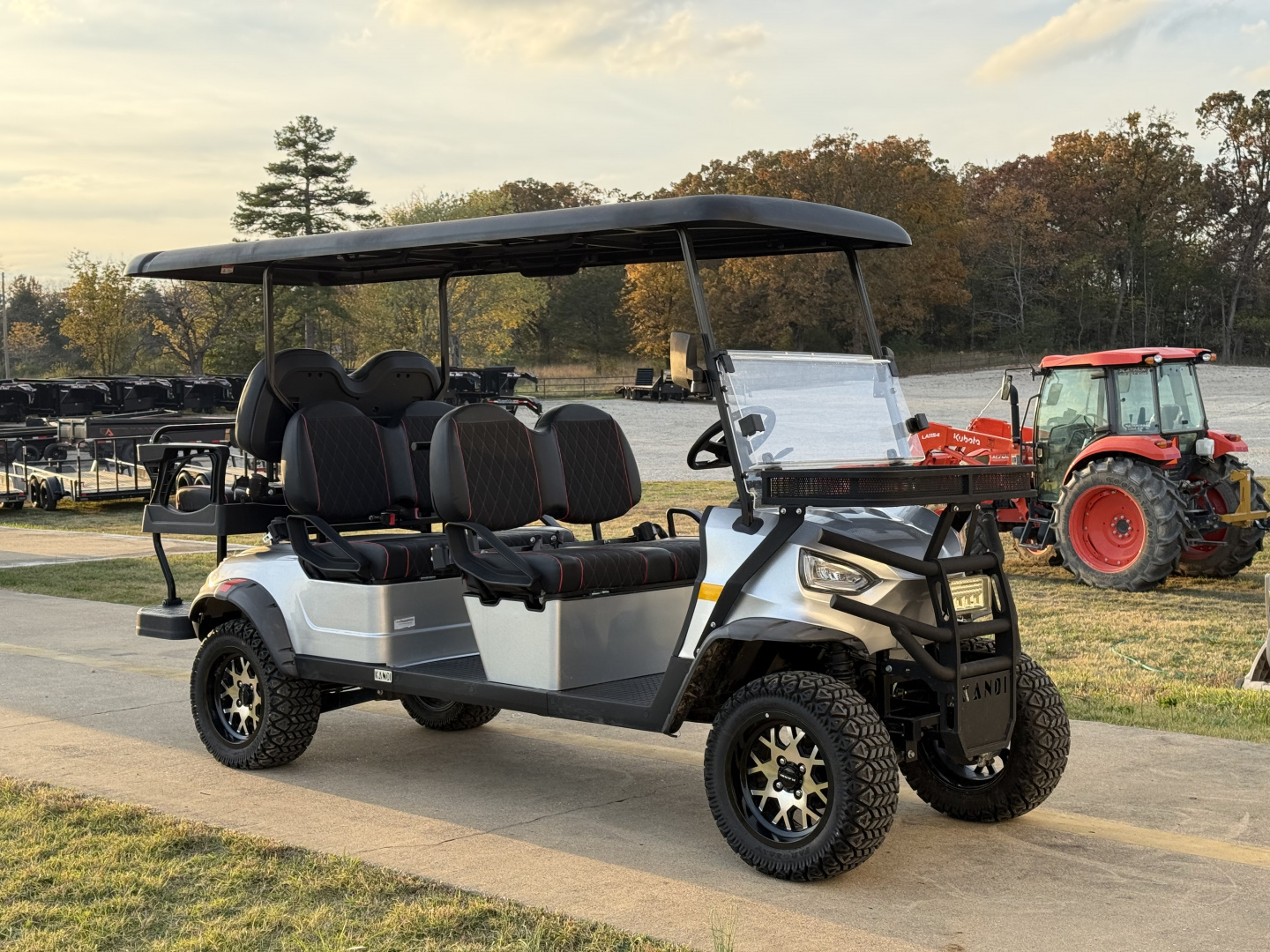 Used 2023 KANDI 6 Seat Electric Golf Cart