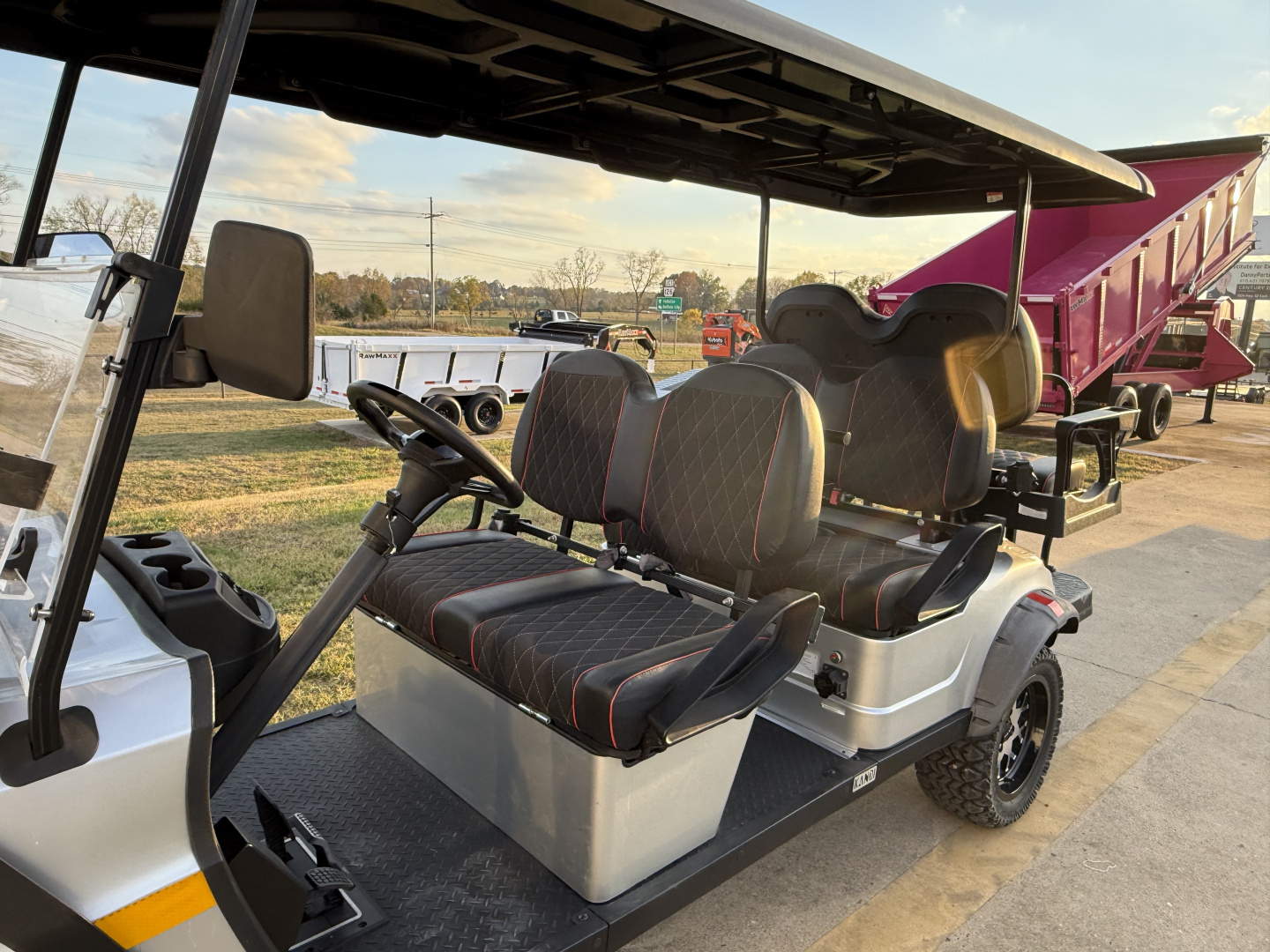 Used 2023 KANDI 6 Seat Electric Golf Cart