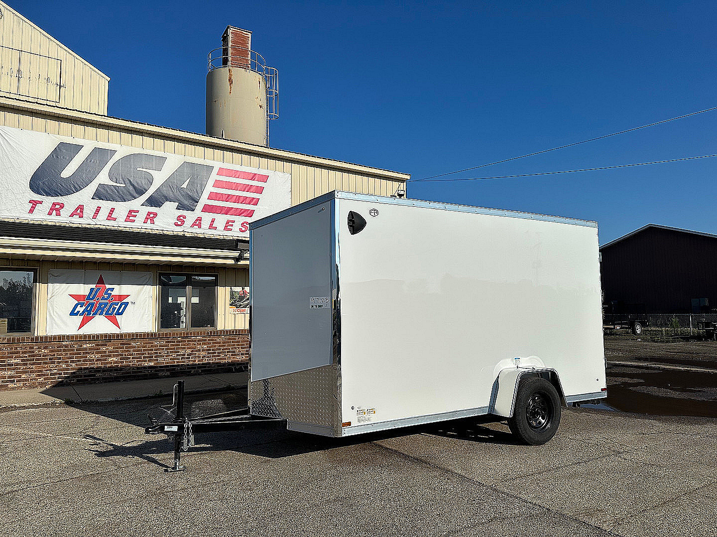 New 2026 US Cargo 6x12 Scout w/Ramp Door & 6ft 6in Height Cargo / Enclosed Trailer