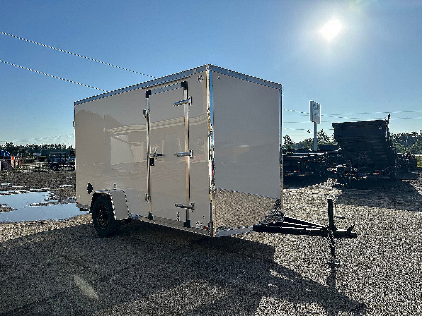 New 2026 US Cargo 6x12 Scout w/Ramp Door & 6ft 6in Height Cargo / Enclosed Trailer