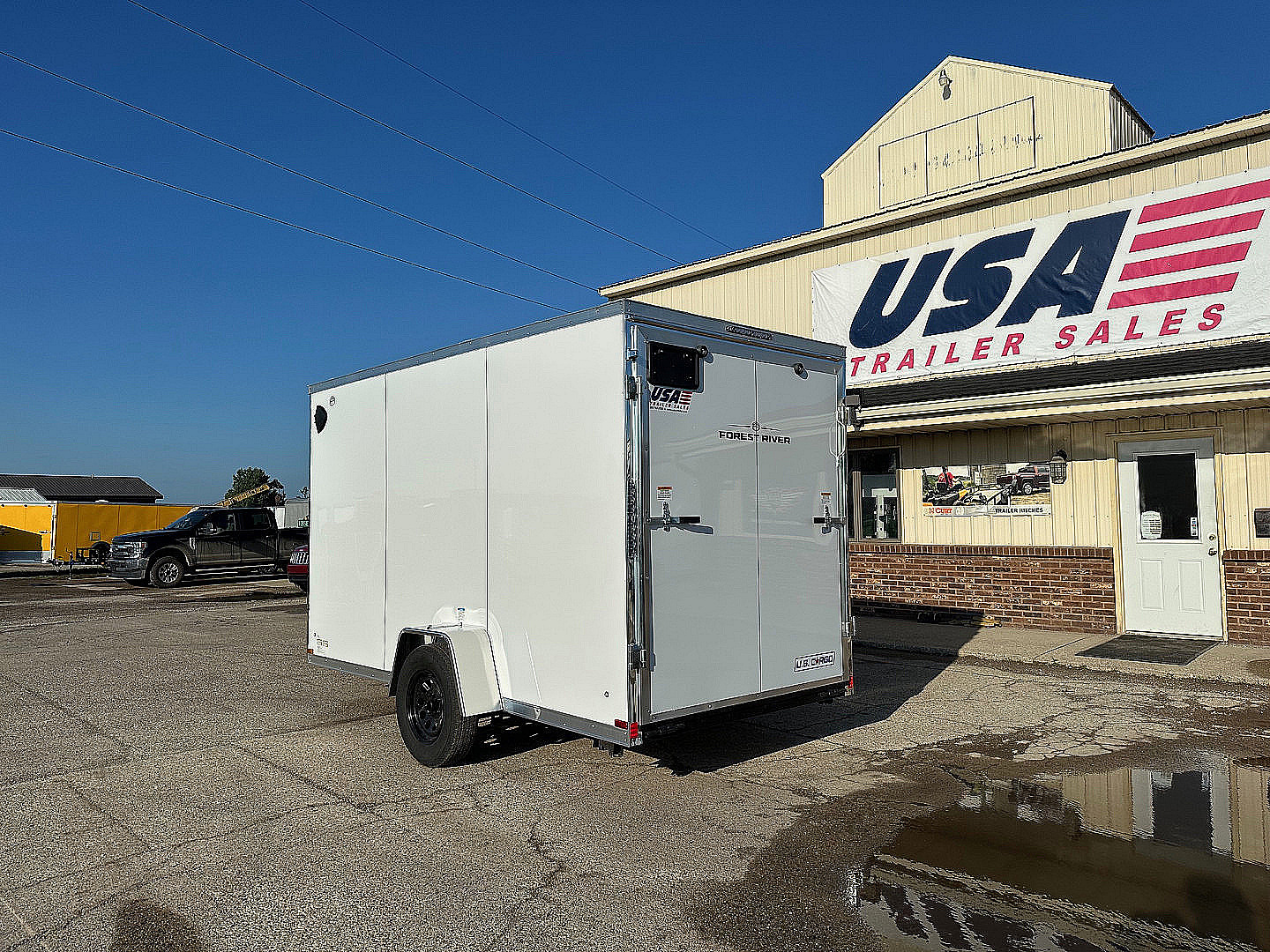 New 2026 US Cargo 6x12 Scout w/Ramp Door & 6ft 6in Height Cargo / Enclosed Trailer