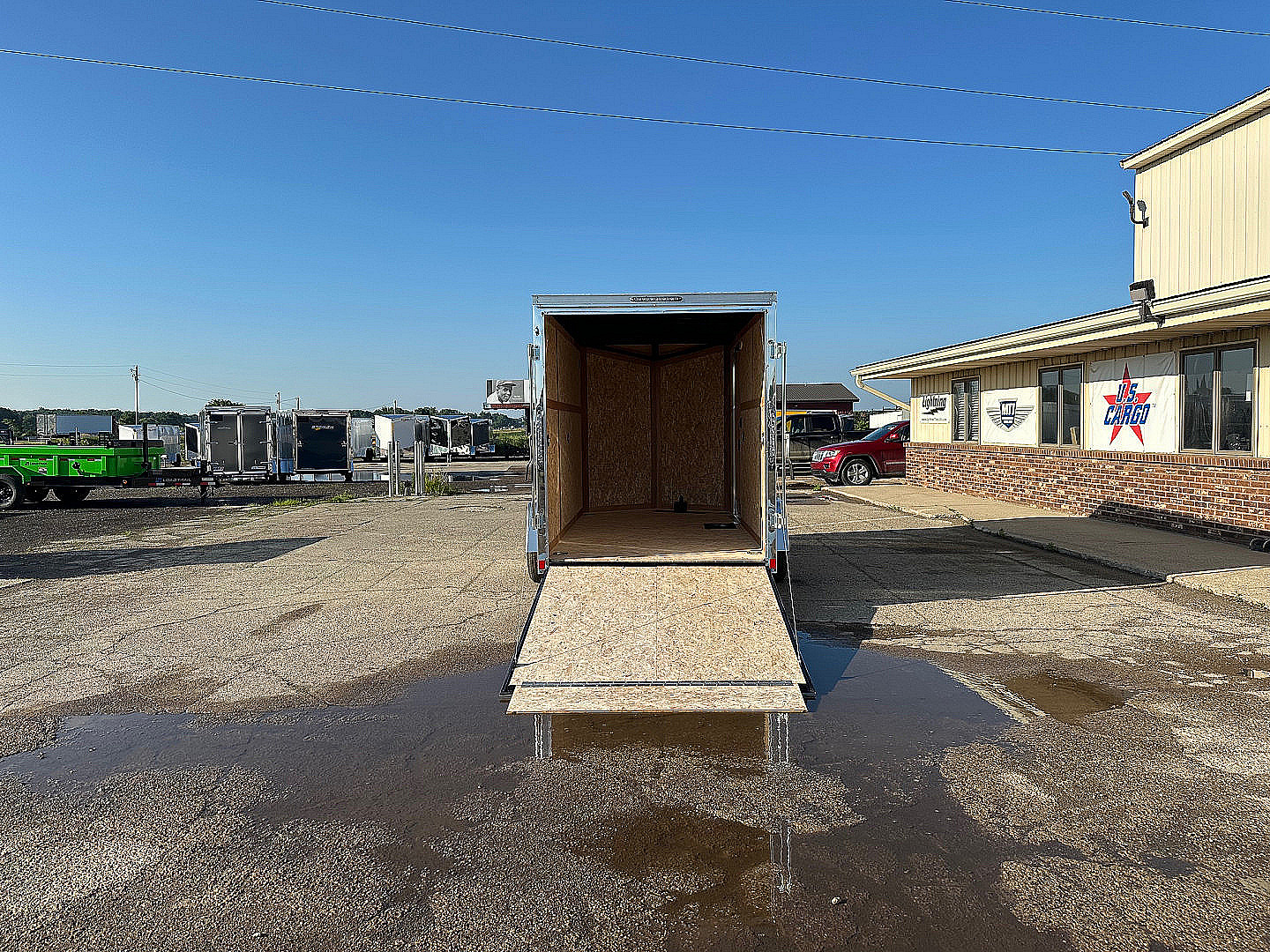 New 2026 US Cargo 6x12 Scout w/Ramp Door & 6ft 6in Height Cargo / Enclosed Trailer