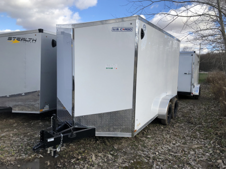 New 2026 US Cargo 7X14 W/ POLYCOR AND 7' INTERIOR Cargo / Enclosed Trailer