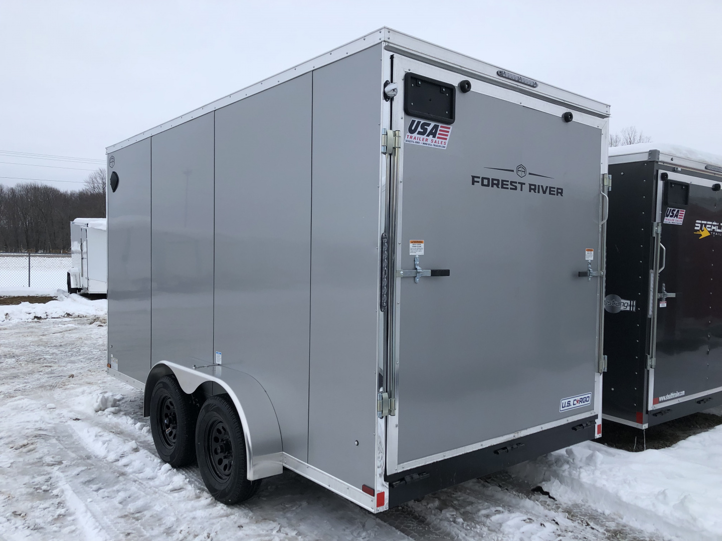 New 2026 US Cargo 7X14 W/ POLYCOR AND 7' INTERIOR Cargo / Enclosed Trailer