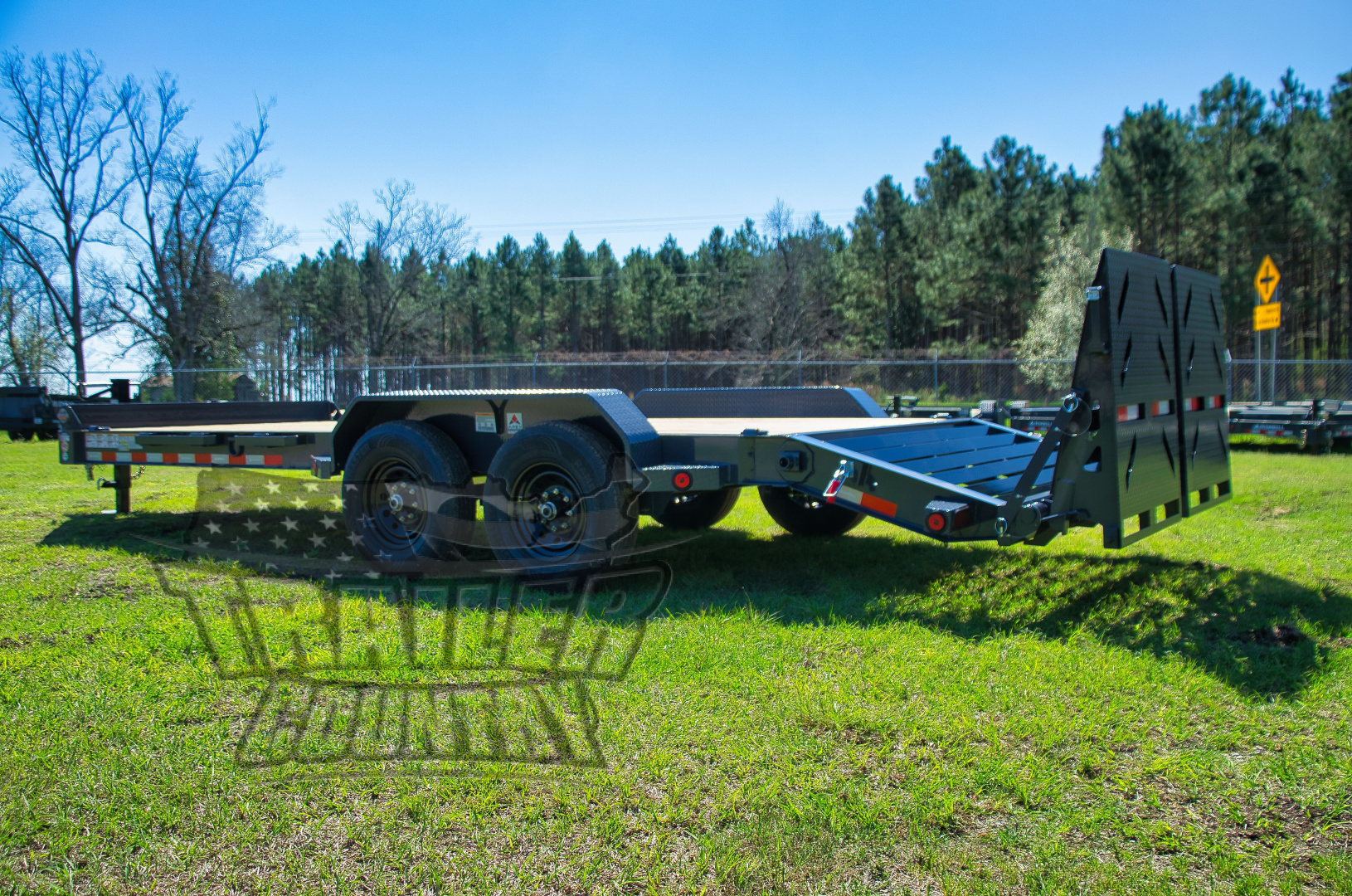 New 2026 NEW 7 x 20 Trailer w/Spring Assisted Rampage Ramps & HD 8" I-Beam Main Frame