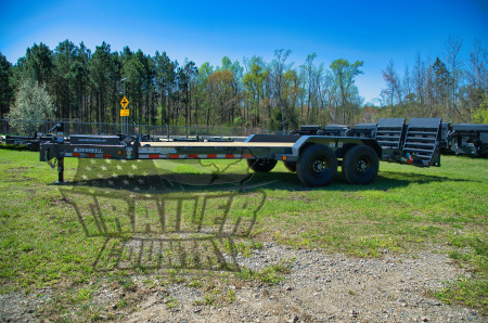New 2026 NEW 7 x 20 Trailer w/Spring Assisted Rampage Ramps & HD 8" I-Beam Main Frame