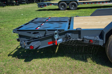 New 2026 NEW 7 x 20 Trailer w/Spring Assisted Rampage Ramps & HD 8" I-Beam Main Frame