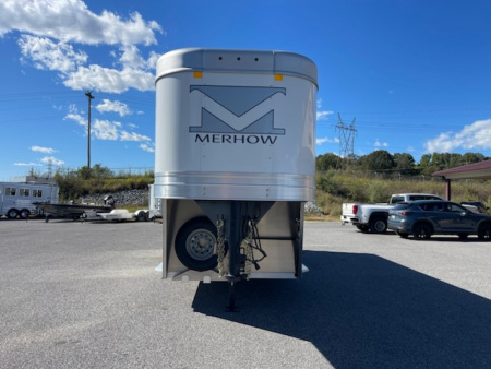 New 2026 Merhow Trailers Bronco 4H SL GN Horse Trailer