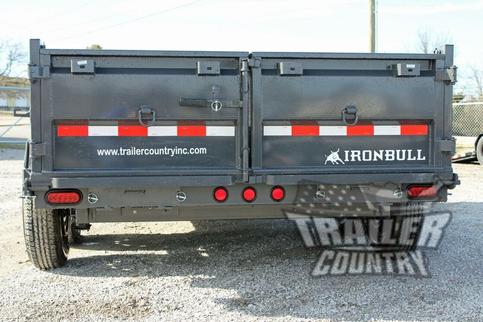 New 2026 New Model 7'x14' Tandem Axle, Bumper Pull, Scissor Hoist Hydraulic Dump Trailer, 7 Gauge Steel Floor, and 3 Way Combo Spreader Gate.