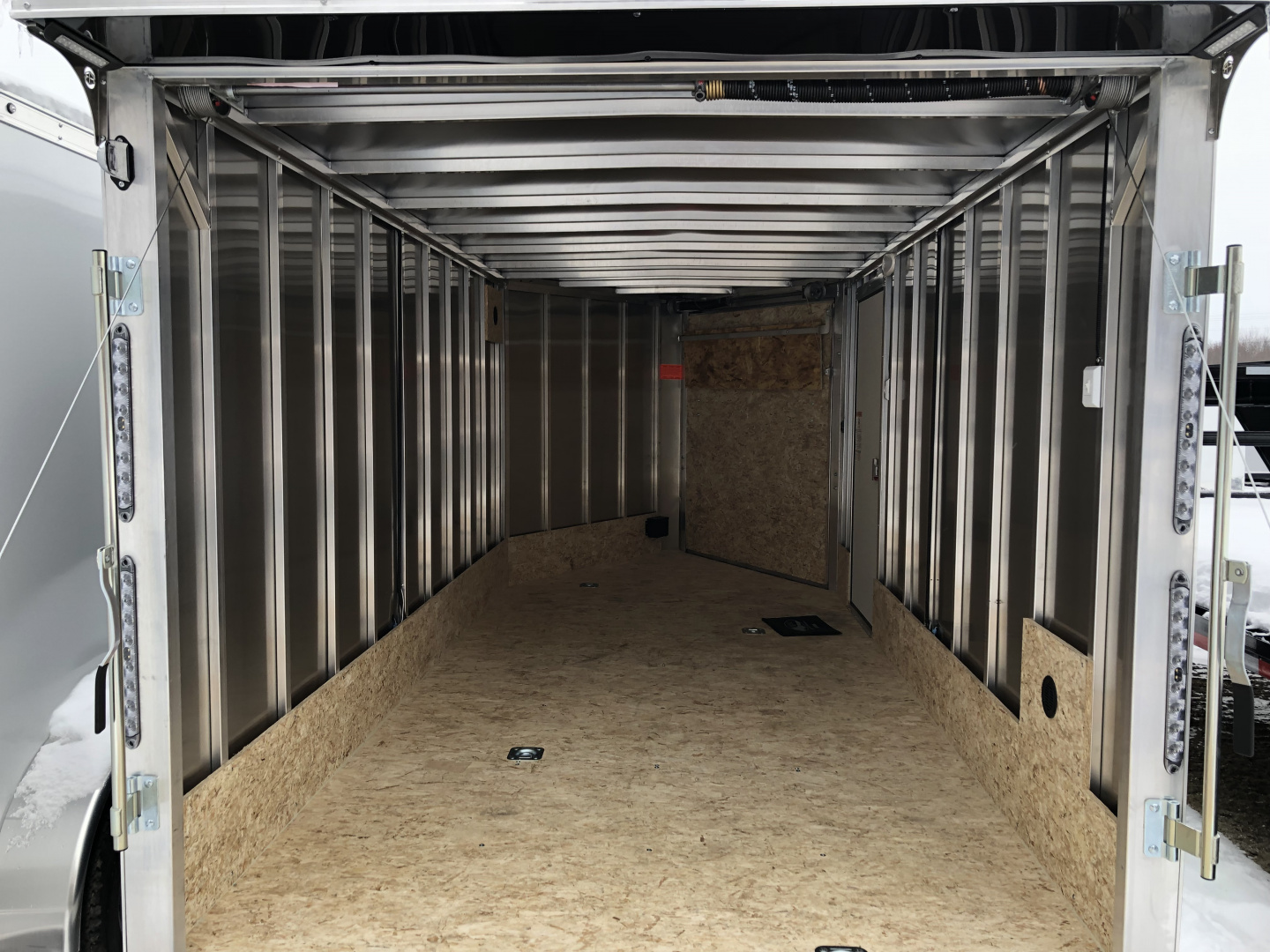 New 2026 Lightning Trailers 7X19 Snowmobile Trailer