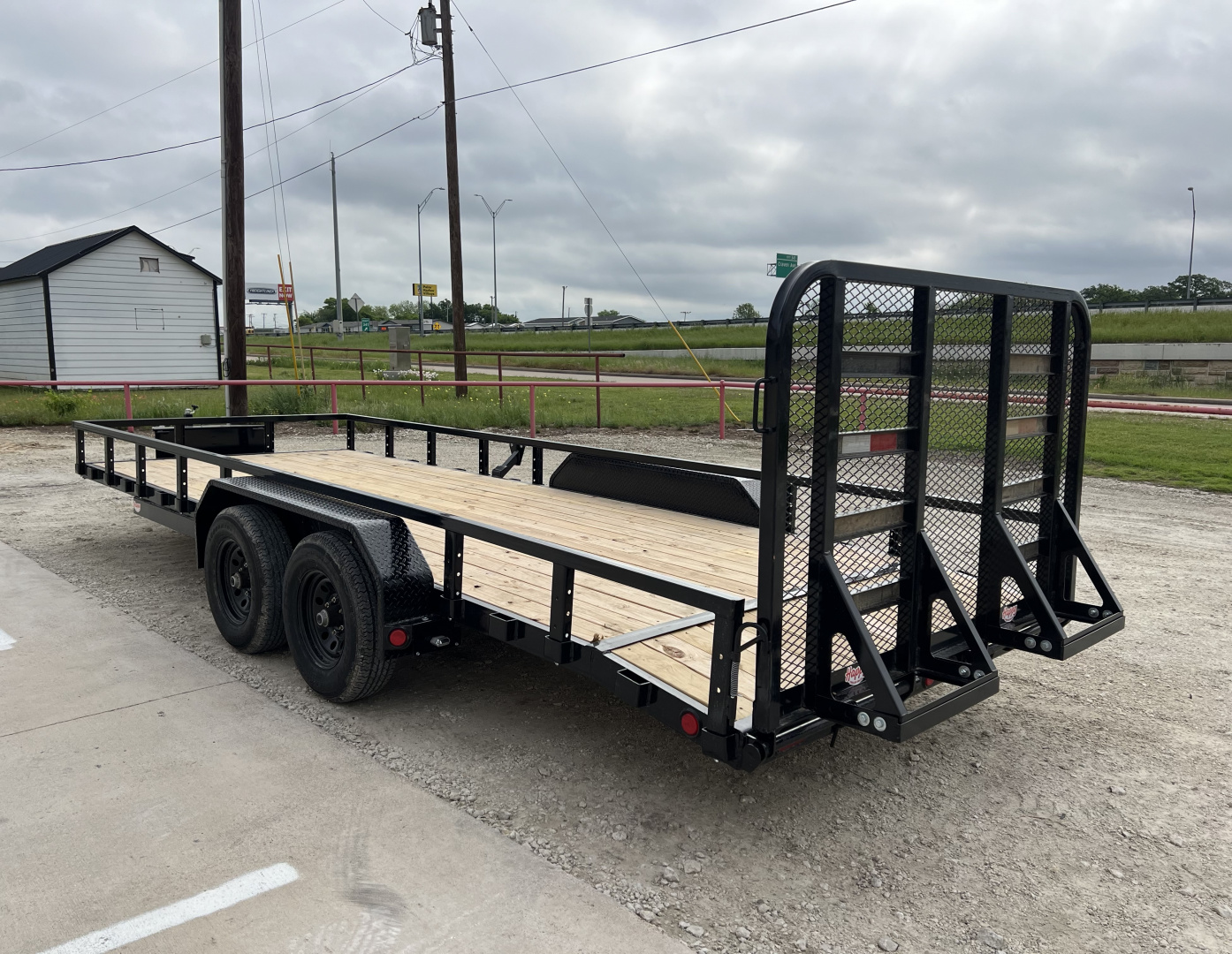 New 2026 PJ 83"x20' Tandem Axle Utility Trailer - UL