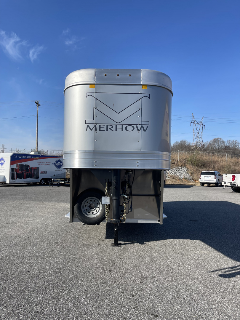 New 2026 Merhow Trailers Bronco 3H GN SL Horse Trailer