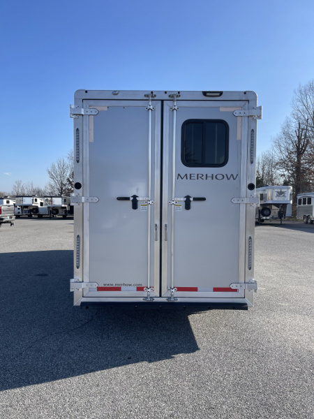 New 2026 Merhow Trailers Bronco 3H GN SL Horse Trailer