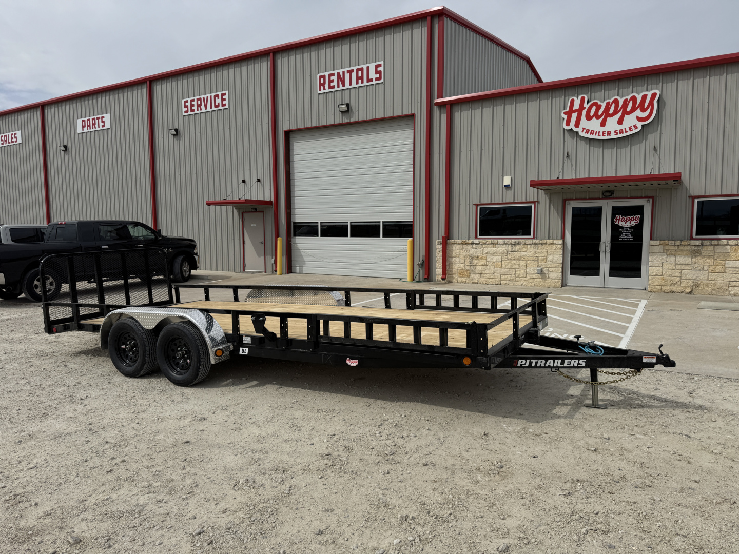 New 2026 PJ 83"x20' Tandem Axle Utility Trailer - UL