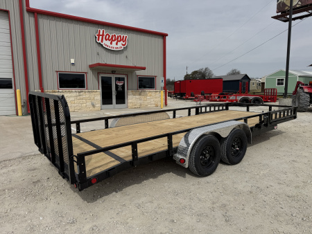 New 2026 PJ 83"x20' Tandem Axle Utility Trailer - UL