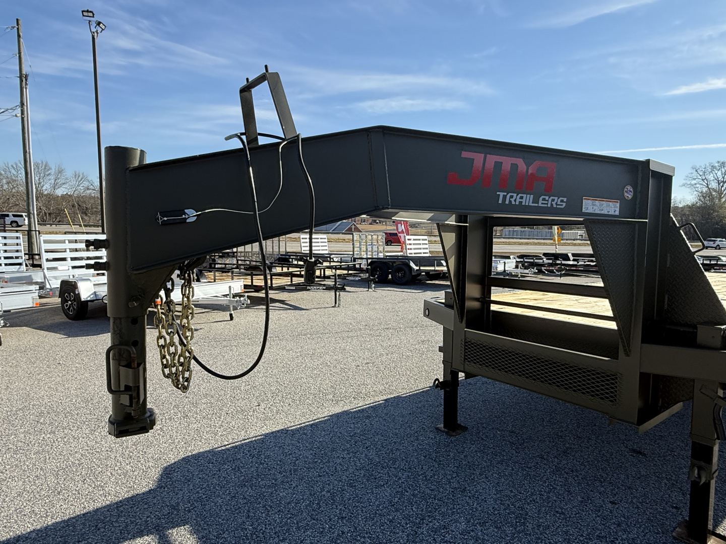 New 2026 DELUXE 25+5 20K GOOSENECK DECKOVER EQUIPMENT HAULER WITH MEGA RAMPS