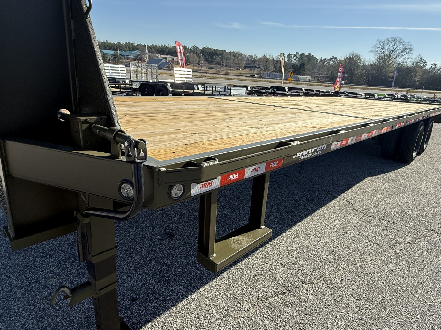 New 2026 DELUXE 25+5 20K GOOSENECK DECKOVER EQUIPMENT HAULER WITH MEGA RAMPS