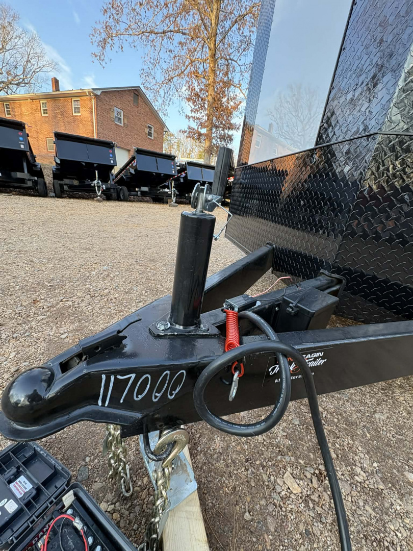 New 2026 Diamond Cargo 8.5X18TA WINDOW WHT/BLK-BLKOUT Car / Racing Trailer