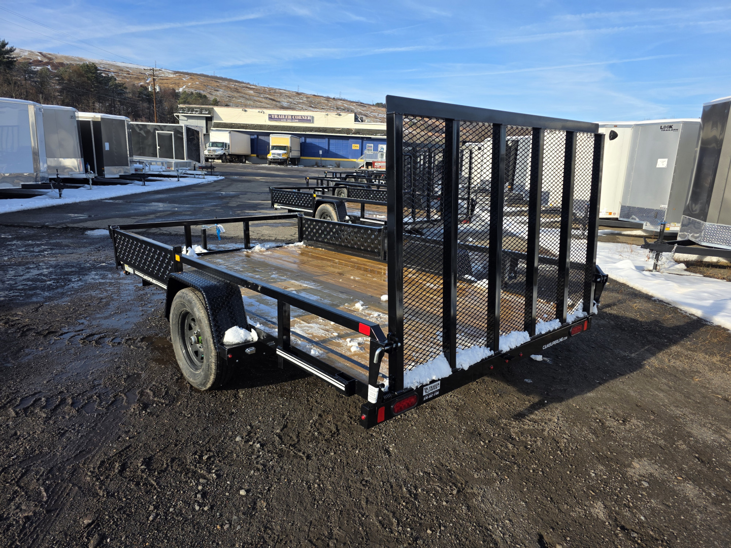 New 2026 Cam Superline 7X12 SIDE LOAD - ATV Utility Trailer