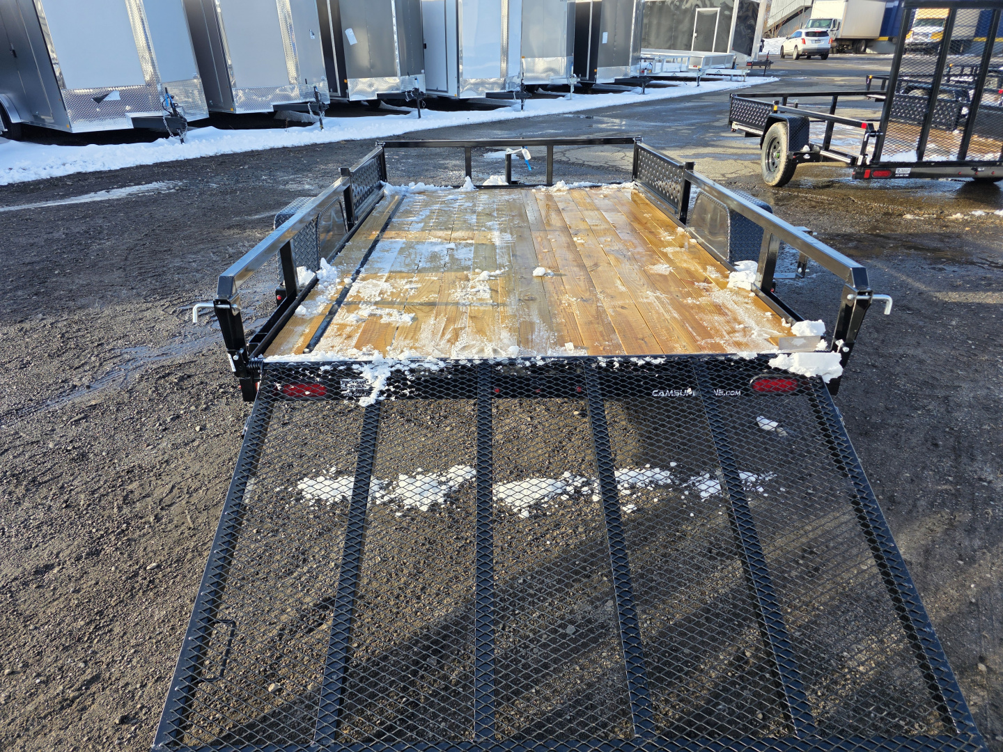 New 2026 Cam Superline 7X12 SIDE LOAD - ATV Utility Trailer