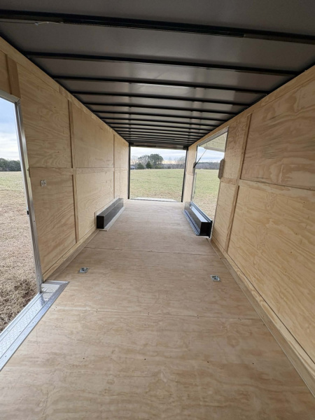 New 2026 Diamond Cargo 8.5X24TAWHT.GULLWING DOOR Car / Racing Trailer
