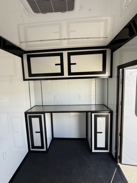 New 6X12TA Purple Pet Grooming Trailer