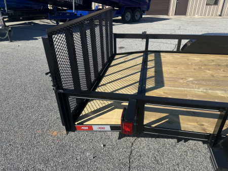 New 2026 77X16 TANDEM AXLE UTILITY TRAILER WITH BRAKES