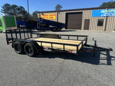 New 2026 77X14 TANDEM AXLE UTILITY TRAILER WITH BRAKES