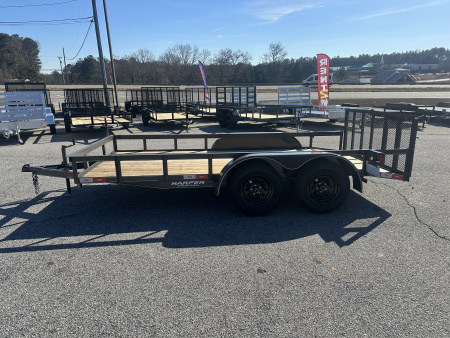 New 2026 77X14 TANDEM AXLE UTILITY TRAILER WITH BRAKES