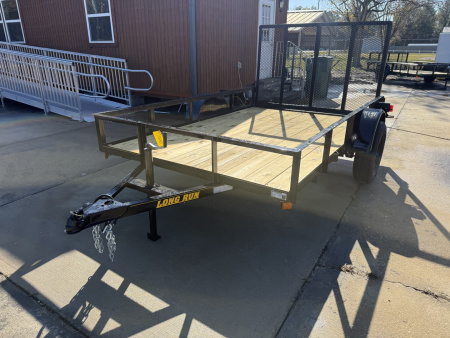 New 2026 Long Run Trailers 6x10 Angle Utility Trailer