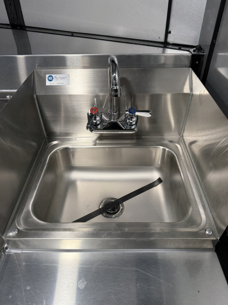 New 8.5X14TA Black Concession Trailer