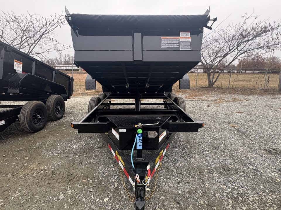 New 2026 Big Tex Trailers 6x12 90SR 10K Tandem Axle Single Ram Dump Trailer