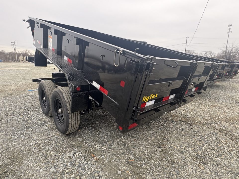 New 2026 Big Tex Trailers 6x12 90SR 10K Tandem Axle Single Ram Dump Trailer