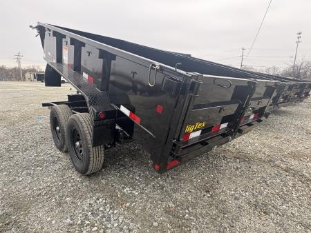 New 2026 Big Tex Trailers 6x12 90SR 10K Tandem Axle Single Ram Dump Trailer